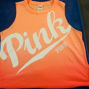PInk Victoria secret tank top/ pullover